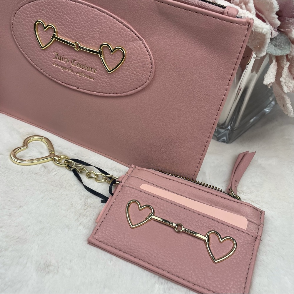 NWT Juicy Couture Wrislet & Card Case Bundle